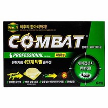 컴배트 프로페셔널 파워 개미용(피프로닐) 1.67g x 6개입(773000), 상세페이지 참조