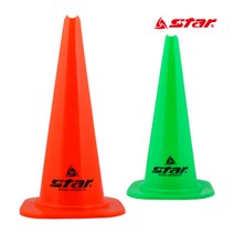 스타 칼라콘 H46 SA305 낱개 1입 축구 트레이닝 콘, 그린