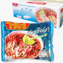 와이와이 민스드 포크 톰냠 인스턴트 누들 60g, 30개