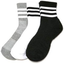 10켤레 베이직 삼선 매쉬 스포츠양말 이중바닥 쿠션 국내산, 그레이 10켤레 250~270mm