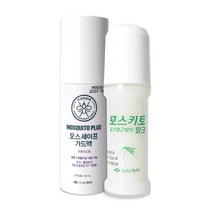 신신제약 모스키토 밀크 50ml(바르는타입) + 모스세이프가드액 60ml 피톤치드향(스프레이) 모기 진드기 기피제 2종 세트, 1세트, 50ml
