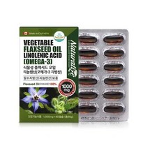 캐나다 식물성 플랙시드오일 리놀렌산 60캡슐 영양제 비타민 건강기능, 상세페이지 참조, 상세페이지 참조