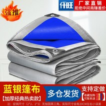 방수 갑바 차호로 갑빠 호로 타포린 천막 가빠 갑바천 포터호루 1톤 트럭 화물차 갑바 덮개, 3x12m, 블루 실버