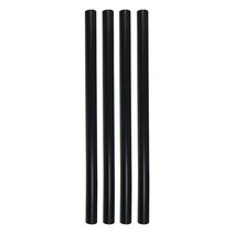 4Pcs Protective Silicone Tubes Heat Resistant Camping Stove Bracket Cover Tube Camping Stove Accesso, 02 Black