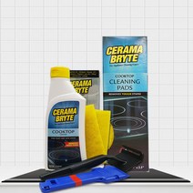 세라마브라이트 인덕션 하이라이트 전기레인지 청소 전용세제 쿡탑클리너세트NO.3 (수세미10P추가증정)