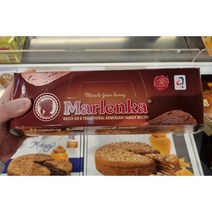 [말렌카] 케이크 라즈베리 꿀 무방부제 롤 300g, 단품