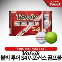 볼빅 투어 S4 포커스V 볼 [4피스/12구], 단품