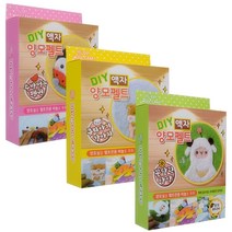 DIY액자양모펠트 9000 펭귄 강아지 양 만들기 TJ커머스, 단품