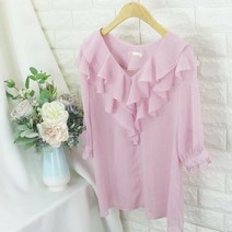쿨젠 biy_러플튤립블라우스