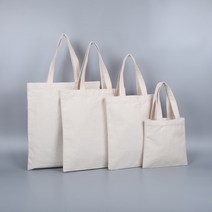DIY 사각플랫 에코백 단체꾸미기 보조가방 캔버스백