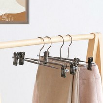 아트박스/홈앤하우스 앤틱 논슬립 치마바지걸이 10P, 단품