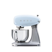 SMEG 스메그 반죽기 스탠드믹서 SMF02RD 파스텔블루, 아이스크림 메이커 추가