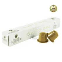 라이브잇 가리발디 네스프레소 호환 구스토 오로 캡슐커피, 50g, 10개입, 6개
