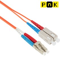 (PNK) LC-SC-2C 멀티모드 광점퍼코드 케이블 15M/P364A P364A