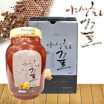 [강원양봉] 프리미엄 야생화벌꿀2.4kg, 단품, 단품