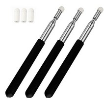 Telescopic Teachers Pointer Teaching Hand Classroom Whiteboard Handheld Presenter, 01 브라운