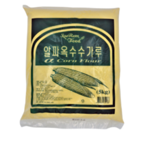 새롬푸드 맛좋은 알파옥수수가루 5kg, 2개
