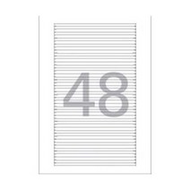 [오피스디포] CD케이스 측면라벨(LQ-3642S 20매 폼텍)