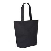 도매팜 1+1 고급형 무지 에코백 캔버스백 DIY 미술 색칠공부 검정, 1p+1p