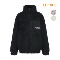 리트머스 리트머스 공용 우븐절개 덤블보아 하이넥 점퍼_LK4JU822