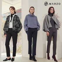 [마르조] 기모 본딩 일자팬츠