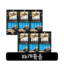 쉬바 멜티 고양이간식 선호간식 가다랑어맛12gX4개(6묶음)