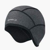 해빙파워 자전거 두건 버프 스컬캡 쪽모자 방한모자 겨울 헤어밴드 라이딩 모자, 챠콜