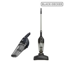 블랙앤데커 2018 4 in 1 무선 핸디 청소기 NSVA315J, 블랙