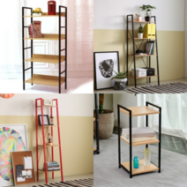 깔끔하게 빌리책장 만화책책장 틈새 책장 모듈 폭좁은 만화 슬림 책꽂이 작은 화이트 서랍, 말뫼 60 선반, 레드