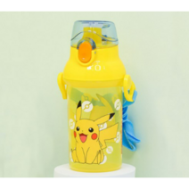 릴팡 포켓몬스터 앵커 원터치 어깨끈 물통, 360ml, 혼합색상