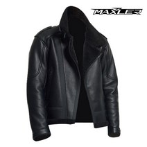 Maxler 맥슬러 아크 무스탕 자켓(블랙컬러)