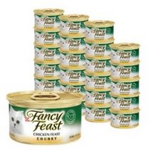 팬시피스트 청키 치킨 고양이 캔, 닭, 85g, 12개