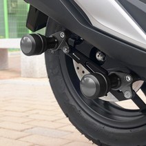 2021 혼다 PCX125 원형 머플러 슬라이더 가드 바이커스, Titan - 티탄