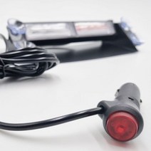 COB면발광스트립LED바 어린이보호차량경광등 3M시가잭529236 L5, 블루레드1세트529236 L5