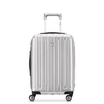 Delse 여행짐 헬륨 티타늄 캐리온 EXP스피너 트롤리 메탈) 00207180001, Carry-On 21 Inch, Silver