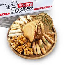 옛날과자 전병 센베이 1.1kg+1.1kg 오란다 밀전병 추석선물, 1.1kg x 3박스, 1.1kg, 3개