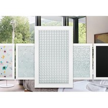 1층 창문썬팅지 중문시트지 장식장스티커 유리창필름지 사생활보호, 매듭 KNOT