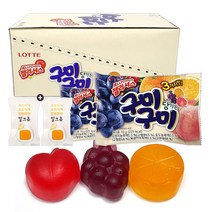롯데 젤리셔스 구미당기는 구미(12봉) 1통(+밀크츄 2개포함), 1통