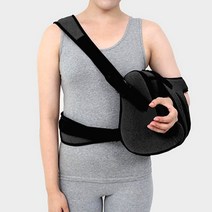 이즈메디 AB5 최고급형 메쉬원단 의료용 견관절 어깨 보조기(공포함) 회전근개 파열 수술 여성 남성 오른쪽 왼쪽, FREE