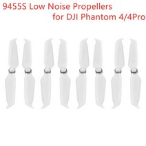 드론 보조 날개 촬영 측량 조립 부품 사이즈별 DJI 팬텀 4 소품용 4 쌍 퀵 릴리스, 9455S