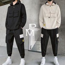 남성 가을 트레이닝복 세트 캐주얼 자켓 아우터 바람막이