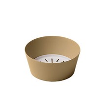 ideaco (이데아코) 샐러드 그릇 소일 베이지 직경 22cm 높이 9.5cm usumono salad bowl (우스 모노 샐러드 그릇)