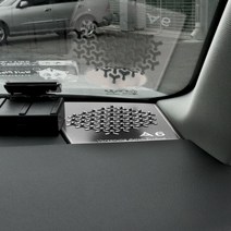 가오 아우디 A6 C8 AL 대쉬보드 사이드 스피커 커버 몰딩 실내 드레스업 악세사리용품, A_ AL 카본 대쉬보드 사이드