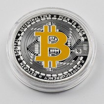 기념주화 비트코인선물 모형소품골드 도금 비트코인 비트 코인 리플 라이트코인 에테르리움 컬렉션 40mm, 29 BTC yellow B