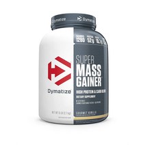 Dymatize 슈퍼 매스 게이너 단백질 파우더 고메 바닐라 2.7kg, 1개
