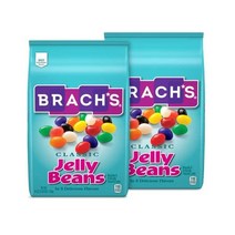 Brach의 클래식 젤리 새 계란 | 과일과 감초 맛 달걀 모양의 부활절 사탕 봉지 바구니 채우기 장식 공유를 위한 젤리빈 30온스, 어울리는_54온스(2팩)