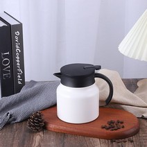 티포트 약탕기 스테인레스 스틸 단열 주전자 커피 조림 홈 오피스 차 봉제, 03 without digital_01 800ML
