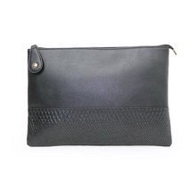 베이직엠 남성 여성 가방 클러치백 SD 물방울 지퍼(35.6cmX25cm)