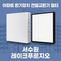 수원 서수원레이크푸르지오 아파트 환기시스템 전열교환기 필터 H13등급 공동구매, 30평형, 기본세트(헤파1+프리2)