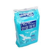 안안 일회용 위생매트 깔개 성인기저귀, 10봉, 10매